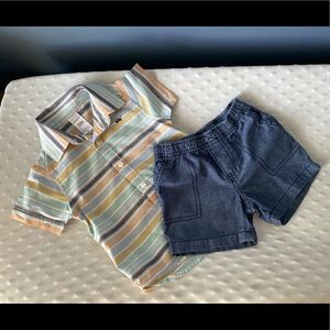 Baby Boy Short and Short Set: 12 Months